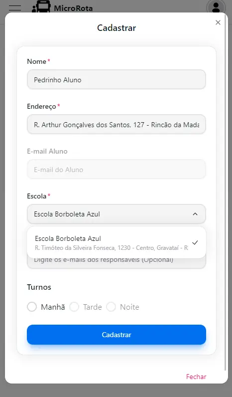 Imagem do projeto: Microrota